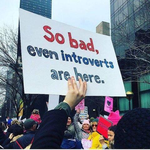 So bad, even introverts are here