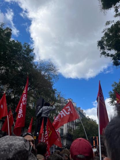Photo en manif, les FJR ? Connais pas