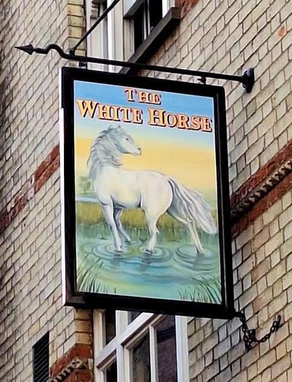 The white horse